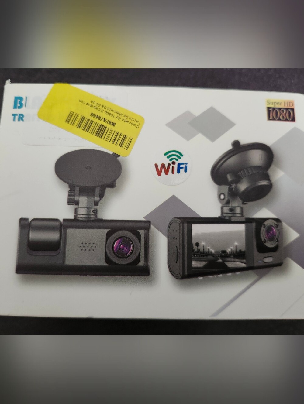 Brand New in Box WiFi 1080 Super HD Rearview Mirror Traffic Camera Recorder
